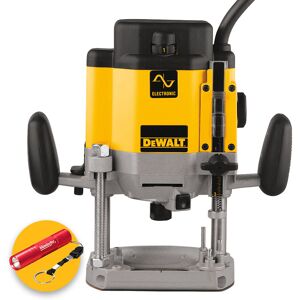 DeWalt DW625E-QS Elettrofresatrice elettronica per legno, 2000W