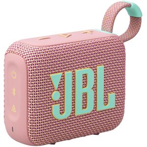 JBL Go 4, Sistema audio portatile waterproof e dustproof, Rosa