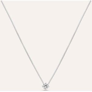 Stroili Collana Punto Luce Silver Elegance Argento Rodiato Cubic Zirconia Collezione: Silver Elegance Bianco
