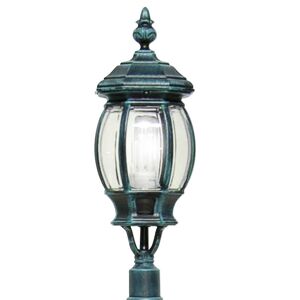 LIBERTI LAMP linea GARDEN Enea Lanterna Con Attacco Per Palo Esistente Illuminazione Esterno Giardino