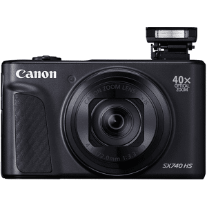 Canon FOTOCAMERA DIGITALE  PowerShot SX740 HS Zoom ottico 40x, 20,3 megapixel, BLACK