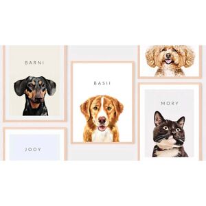 Scodinzolando 🎨 Ritratto Digitale Personalizzato del Tuo Animale Domestico 🐾