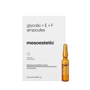 MESOESTETIC glycolic + E + F ampoules 10 * 2