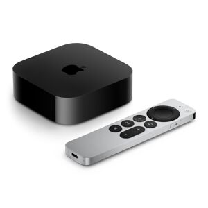 Apple Box smart TV  4K Nero, Argento Ultra HD 128 GB Wi-Fi Collegamento ethernet LAN [MN893FD/A]