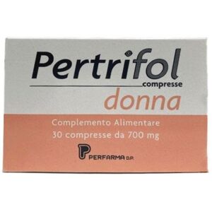 PERFARMA D.P. Srl Pertrifol Donna 30 Capsule - Integratore per la Salute dei Capelli e delle Unghie