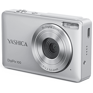 YASHICA FOTOCAMERA DIGITALE  Digipix 100, 8 megapixel, Silver