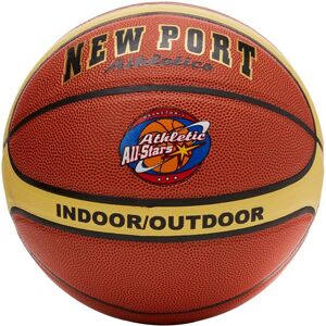 NEW PORT Basketball Laminated - pallone da basket Brown/Beige/Black 7