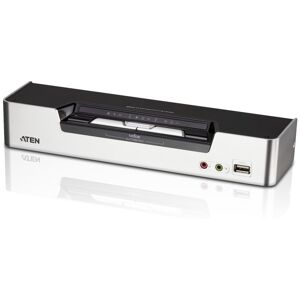 Aten Switch KVMP™ schermo doppio/audio USB DVI Dual Link a 2 porte (CS1642)