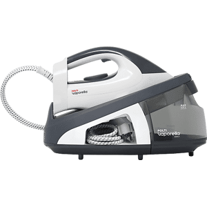 Polti FERRO A CALDAIA  Vaporella Simply VS10.10, Potenza 2200 W, pompa 6,5 bar, Vapore continuo fino a 120 g/min, Sistema anticalcare integrato, Capacità serbatoio 1,5 l, Piastra in Ceramica