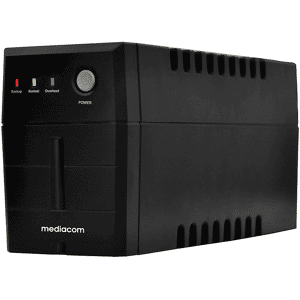 Mediacom GRUPPO DI CONTINUITÀ  UPS 650VA BLACK