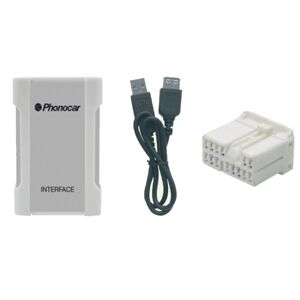 Phonocar Interfaccia Audio Ipod-iphone-usb-sd-mp3 Cd Changer Connection 4 Ingressi Compatibile