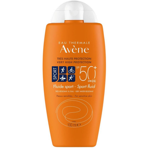 Avène Eau Thermale Avene Solare Fluido Sport SPF 50+ Protezione Antiossidante 100 ml