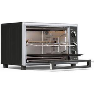 Homcom Fornetto Elettrico Ventilato Con Girarrosto 32L 1500W Nero   Aosom Italy