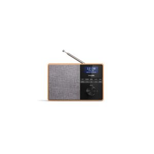 Philips TAR5505/10 radio Portatile Digitale Nero, Grigio, Legno (TAR5505/10)