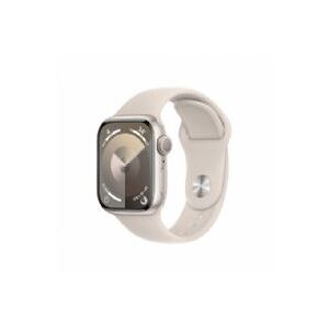 Apple Watch Series 9 Gps 41mm Starlight Aluminium Case With Starlight Sport Band - M/l - Mr8u3ql/a