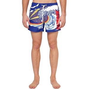 Sundek Costume Boxer 14 Pop Wave Blu Uomo L