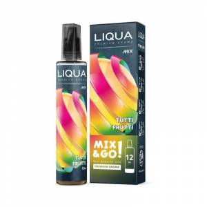 Liqua Tutti Frutti Aroma Scomposto  Liquido Concentrato  Da 12ml Mix&go Per Sigarette Elettroniche