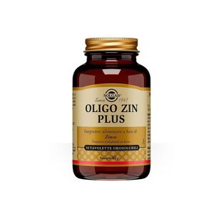 Solgar Italia Solgar - Oligo Zin Plus 50 Tavolette - Integratore di Zinco e Minerali per il Benessere Immunitario e la Salute della Pelle