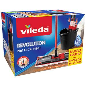 VILEDA KIT PULIZIA  REVOLUTION BOX