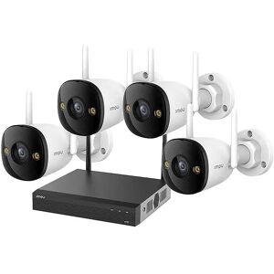 Tecnomat KIT VIDEOSORVEGLIANZA WIRELESS IMOU XPD CON 4 TELECAMERE 3MPX FULL  COLOR ED NVR 8 CANALI 1TB