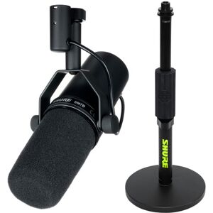 Shure SM 7 B Desktop Stand Bundle nero