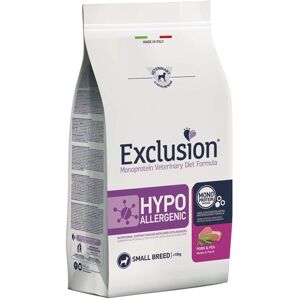 Exclusion Diet Hypoallergenic Adult Small Maiale e Piselli Monoproteico per Cani 7 Kg