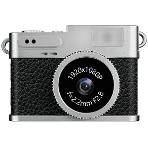 EASYPIX FOTOCAMERA DIGITALE  MiniPro XS1, 2 megapixel, Black/silver