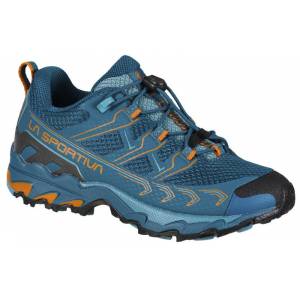 La Sportiva Ultra Raptor II Jr - scarpe trail running - bambino Blue/Orange/Black 36 EU
