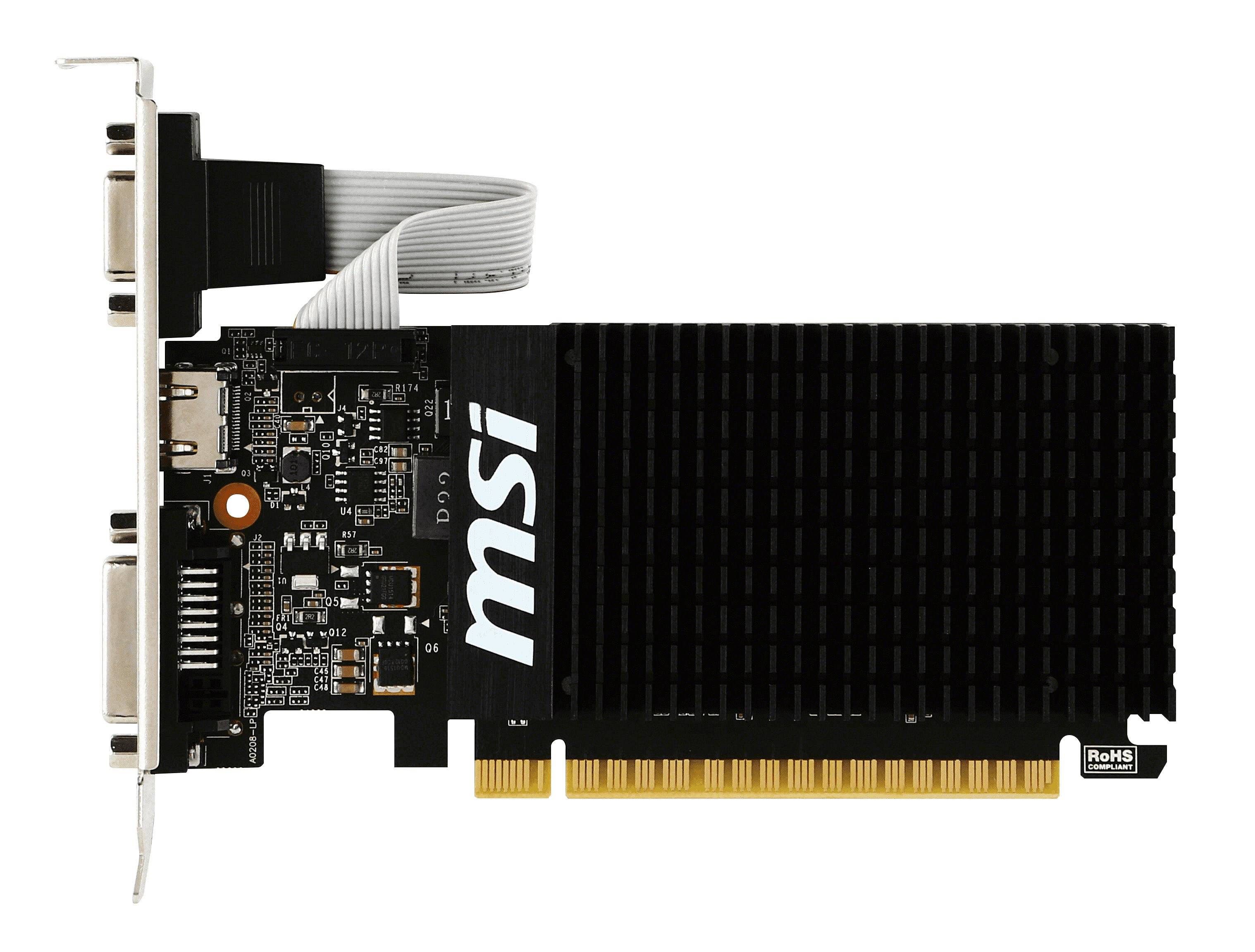 MSI VGA  GeForce® GT 710 2GB 2GD3H LP V809-2000R