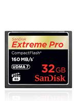 SanDisk COMPACT FLASH EXTREME PRO 32GB 160 MB/S