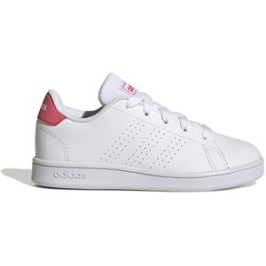 ADIDAS Advantage K Gs Bianco Fucisa Sneakers Bambina EUR 34 / UK 2