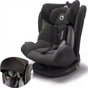 lionelo Lo-Bastiaan-Gb Seggiolino Auto 0-36 Kg Isofix / 0m - 12 Anni / 40-150 Cm / Gruppo 1-2-3 / Girevole 360° Colore Grigio - Bastiaan I-Size