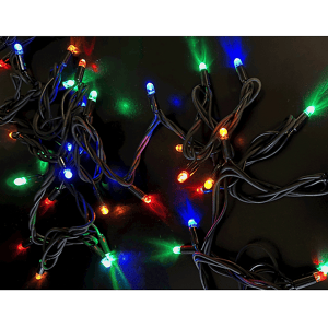 LYVIA Stringa Luminosa  Stringlite LED 4m luci decorative multicolor, catena luminosa per camera, feste e ambienti interni, Multicolor