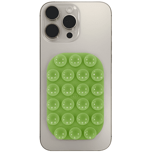 CELLY ACCESSORIO  Ventosa per telefono rettangolare, Verde