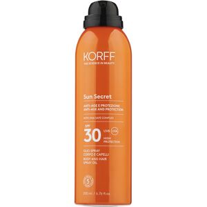 Korff Sun Secret Olio Spray Corpo E Capelli Spf 30 200 ML