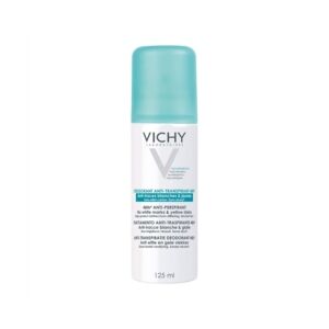 Vichy Deodorante Aerosol Antitraspirante 48H Anti Tracce Bianche e Gialle, 125ml