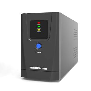 Mediacom GRUPPO DI CONTINUITA&apos; UPS 650VA BLACK M-UPS651N