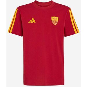 Adidas Dna As Roma 26-27 Jr - Abbigliamento Calcio Ufficiale - Rosso 9-10ANNI