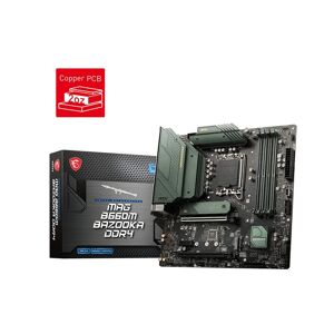MSI MAG B660M BAZOOKA DDR4 scheda madre Intel B660 LGA 1700 micro ATX [7D43-004R]
