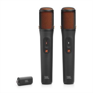 JBL Due Microfoni Wireless Con Ia Easy Sing Mics-nero