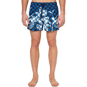 Sundek Costume Boxer Checkleaf Blu Uomo L