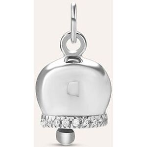 Stroili Pendente Saluti&Baci Campanella Love Beats Argento Rodiato Cubic Zirconia Collezione: Love Beats Bianco