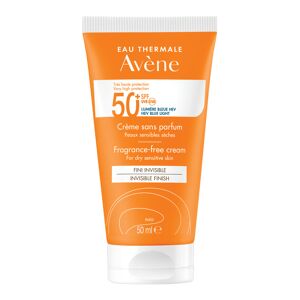 Avene Avène Solare Crema Viso Senza Profumo SPF 50+ Protezione Molto Alta 50 ml