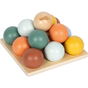 Small foot Montessori Sorting Game with Balls giocattolo di smistamento 12m+ 15 pz