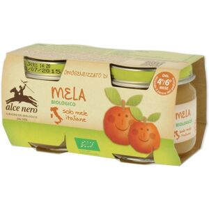 ALCE NERO SpA Alce Nero, Omogeneizzato Di Mela Biologico, 120g