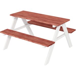 Outsunny Set Tavolo da Picnic per Bambini e Panche in Legno, Età 3-8 Anni, Marrone   Aosom Italy