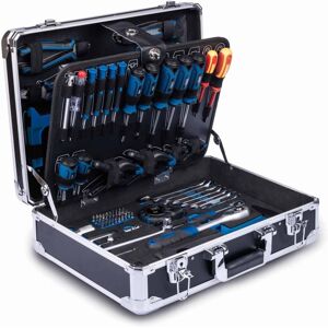 Scheppach TB200 Valigia utensili completa di 141 attrezzi