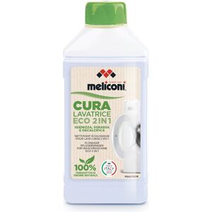 Detergente pulizia lavatrice Meliconi 656161 GREEN Eco 2in1 2x250 ml
