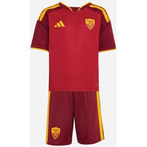 Adidas Minikit As Roma Home 26-27 Jr - Abbigliamento Calcio Ufficiale - Rosso 4-5ANNI