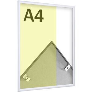 SPRINTIS 1 Cornice per foto in alluminio, stirene trasparente argento   A4 21 x 29,7 cm   opaca, alluminio, PS, MDF
